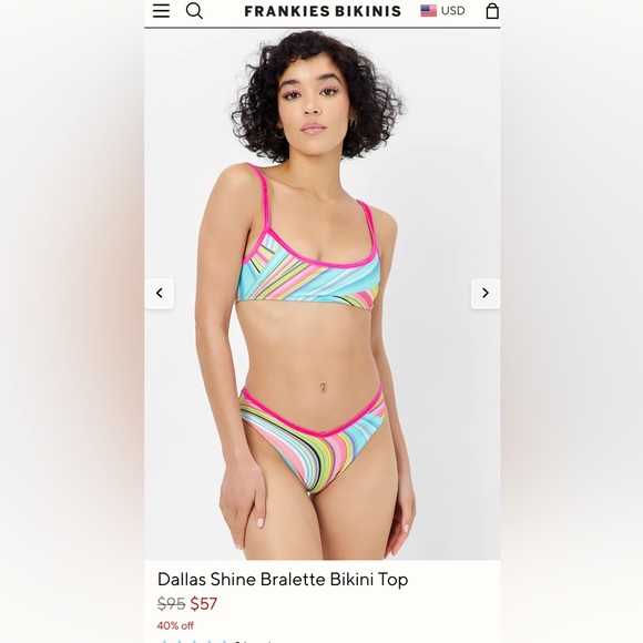 Frankies bikini set - Picture 1 of 9